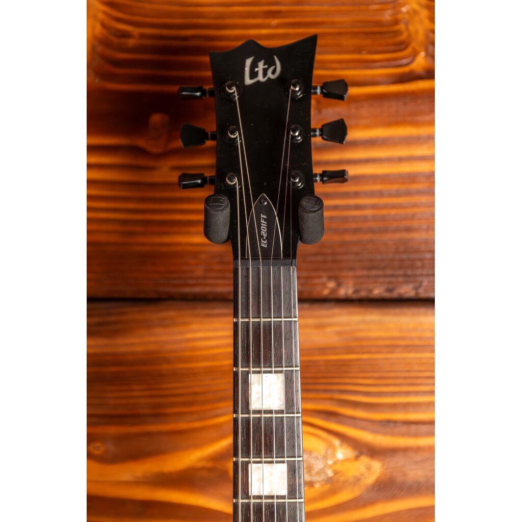ESP/LTD LTD EC-201 Flat Top Electric Guitar, Black
