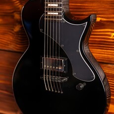 ESP/LTD LTD EC-201 Flat Top Electric Guitar, Black