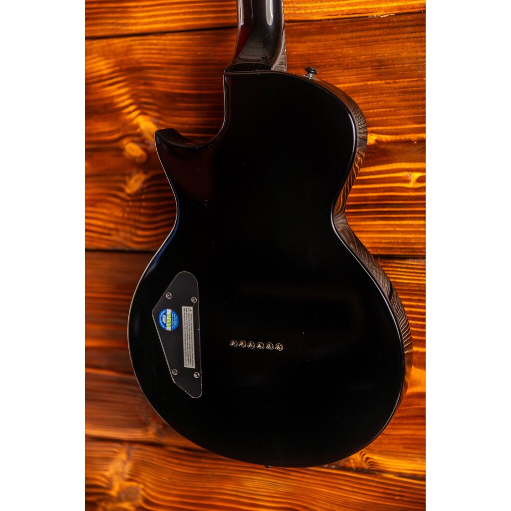 ESP/LTD LTD EC-201 Flat Top Electric Guitar, Black