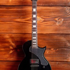 ESP/LTD LTD EC-201 Flat Top Electric Guitar, Black