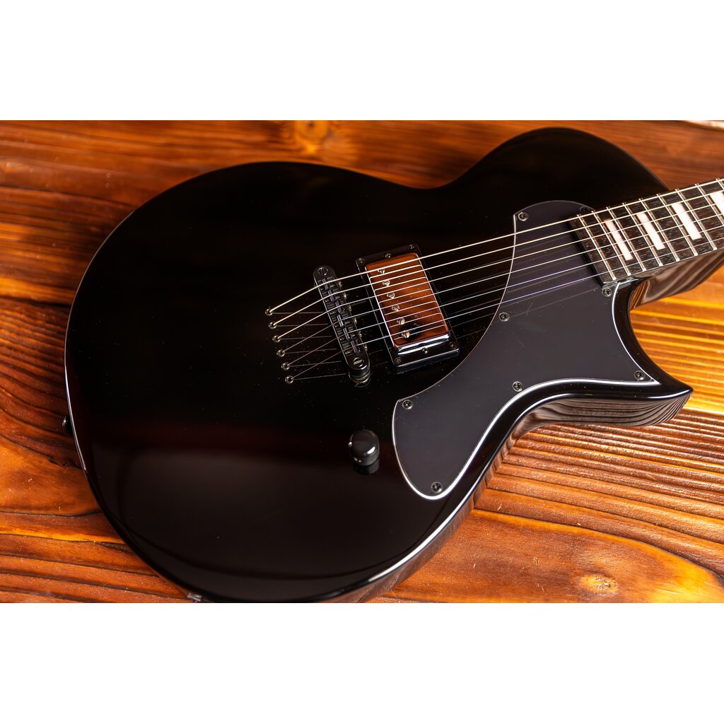 ESP/LTD LTD EC-201 Flat Top Electric Guitar, Black