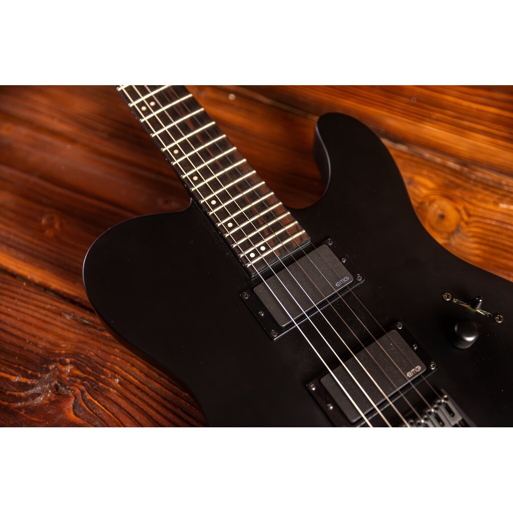 ESP/LTD LTD TE-401 Electric Guitar, Black Satin