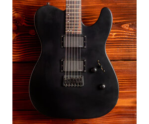 LTD TE-401 Electric Guitar, Black Satin - Music Freqs Store