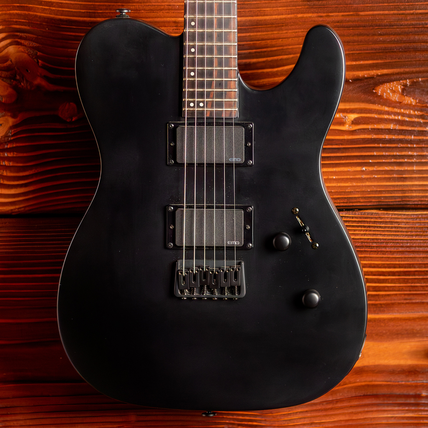 ギター LTD TE-401 LTD TE-401 Electric Guitar, Black Satin - Music Freqs Store