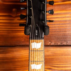 ESP/LTD LTD EC-257 7-String Electric Guitar, Black Satin