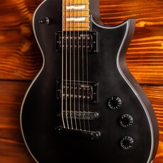 ESP/LTD LTD EC-257 7-String Electric Guitar, Black Satin