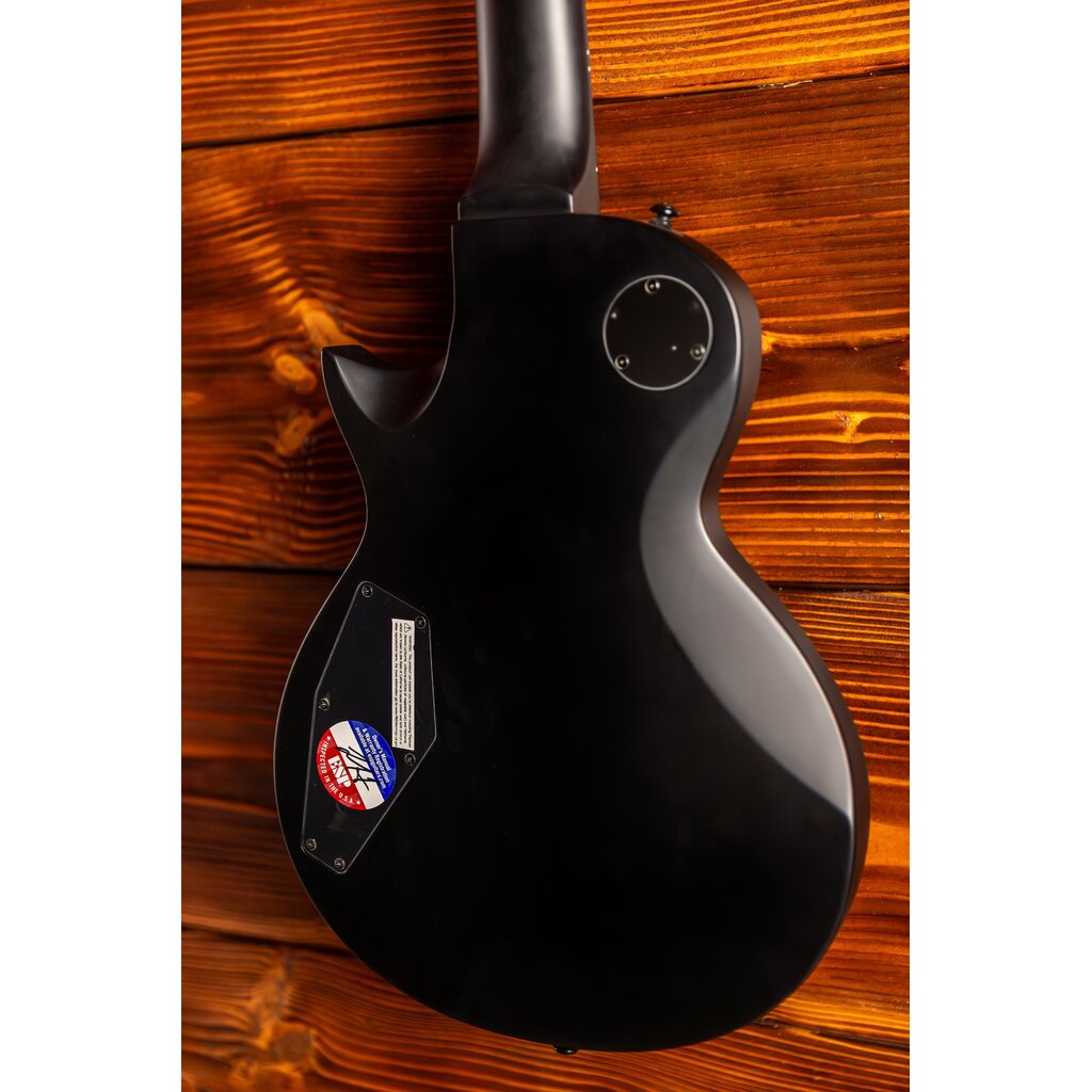 ESP/LTD LTD EC-257 7-String Electric Guitar, Black Satin