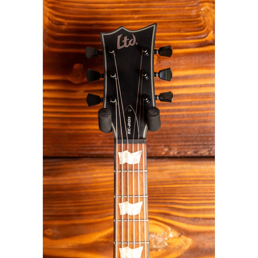 ESP/LTD LTD EC-201 Electric Guitar, Black Satin