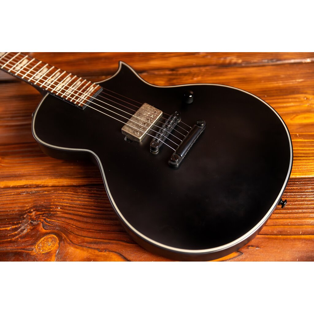 ESP/LTD LTD EC-201 Electric Guitar, Black Satin