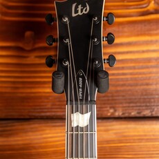 ESP/LTD LTD Viper-400 Baritone Electric Guitar, Black Satin