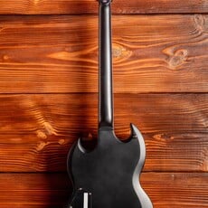 ESP/LTD LTD Viper-400 Baritone Electric Guitar, Black Satin
