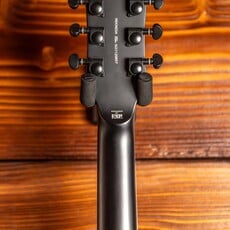 ESP/LTD LTD Viper-400 Baritone Electric Guitar, Black Satin