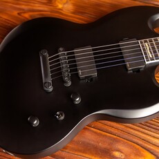 ESP/LTD LTD Viper-400 Baritone Electric Guitar, Black Satin