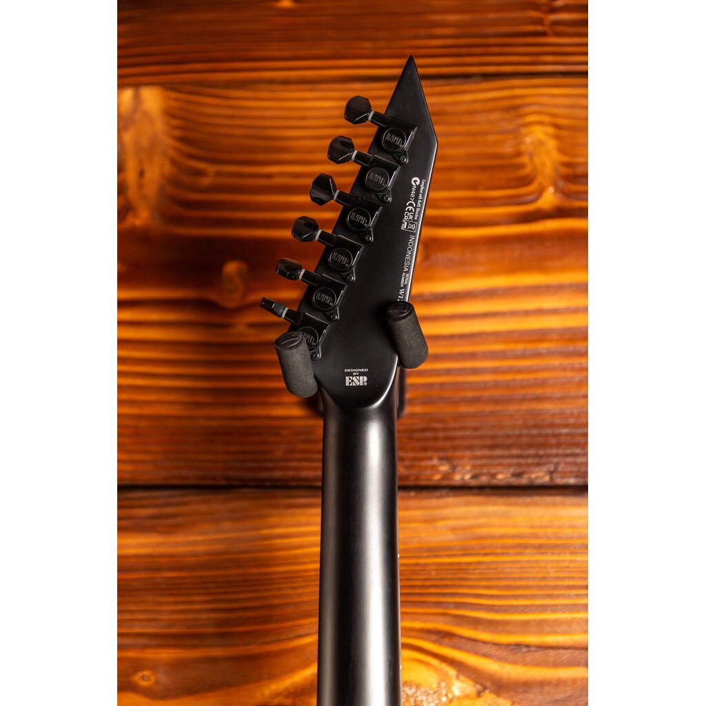 ESP/LTD LTD M-201HT Electric Guitar, Black Satin