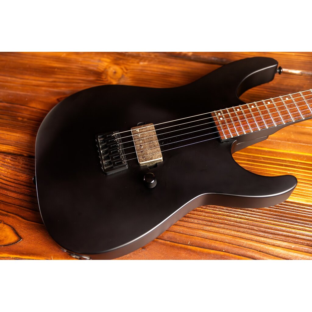 ESP/LTD LTD M-201HT Electric Guitar, Black Satin