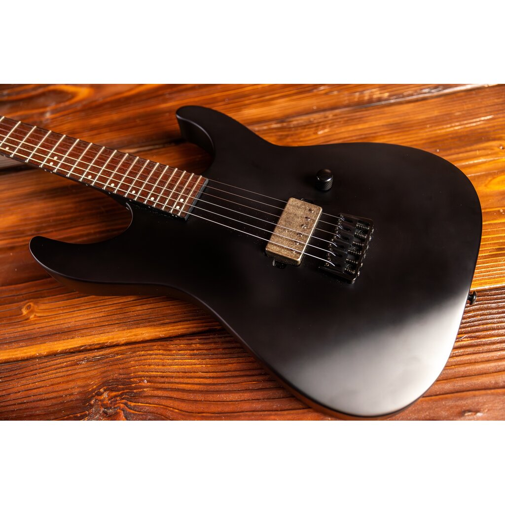 ESP/LTD LTD M-201HT Electric Guitar, Black Satin