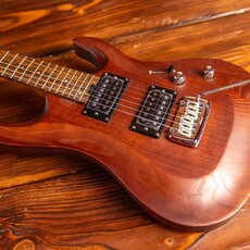 Aria Aria Pro II MAC DLX Electric Guitar, Brown