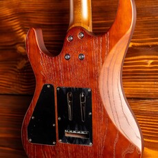 Aria Aria Pro II MAC DLX Electric Guitar, Brown