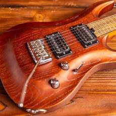 Aria Aria Pro II MAC DLX Electric Guitar, Brown