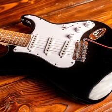 Aria Aria Pro II STG Series Electric Guitar, Black