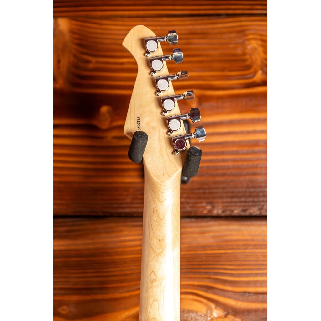 Aria Aria Pro II STG Series Electric Guitar, Black