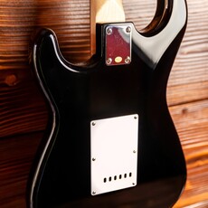 Aria Aria Pro II STG Series Electric Guitar, Black