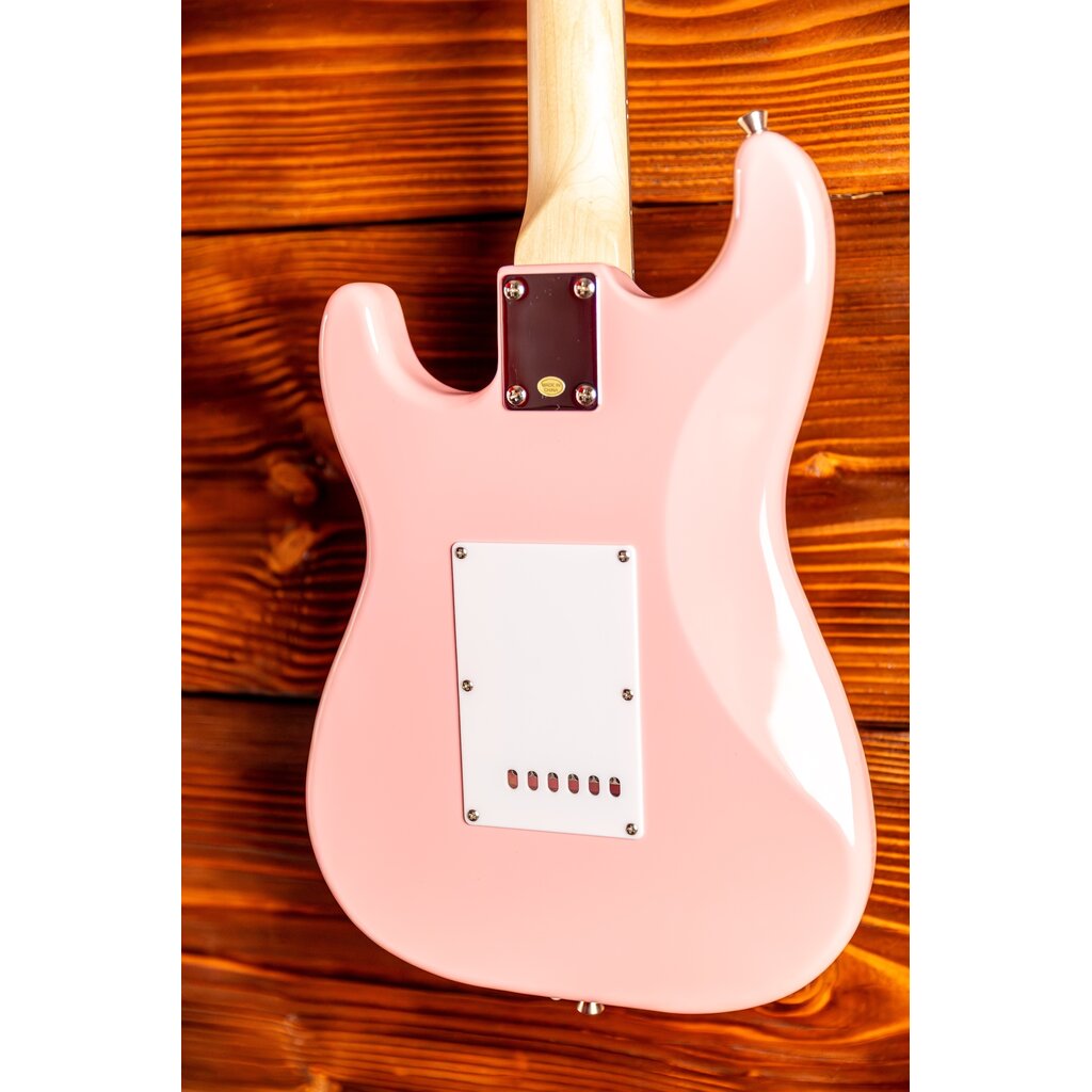Aria Aria Pro II STG Mini 3/4 Scale Electric Guitar, Kawaii Pink
