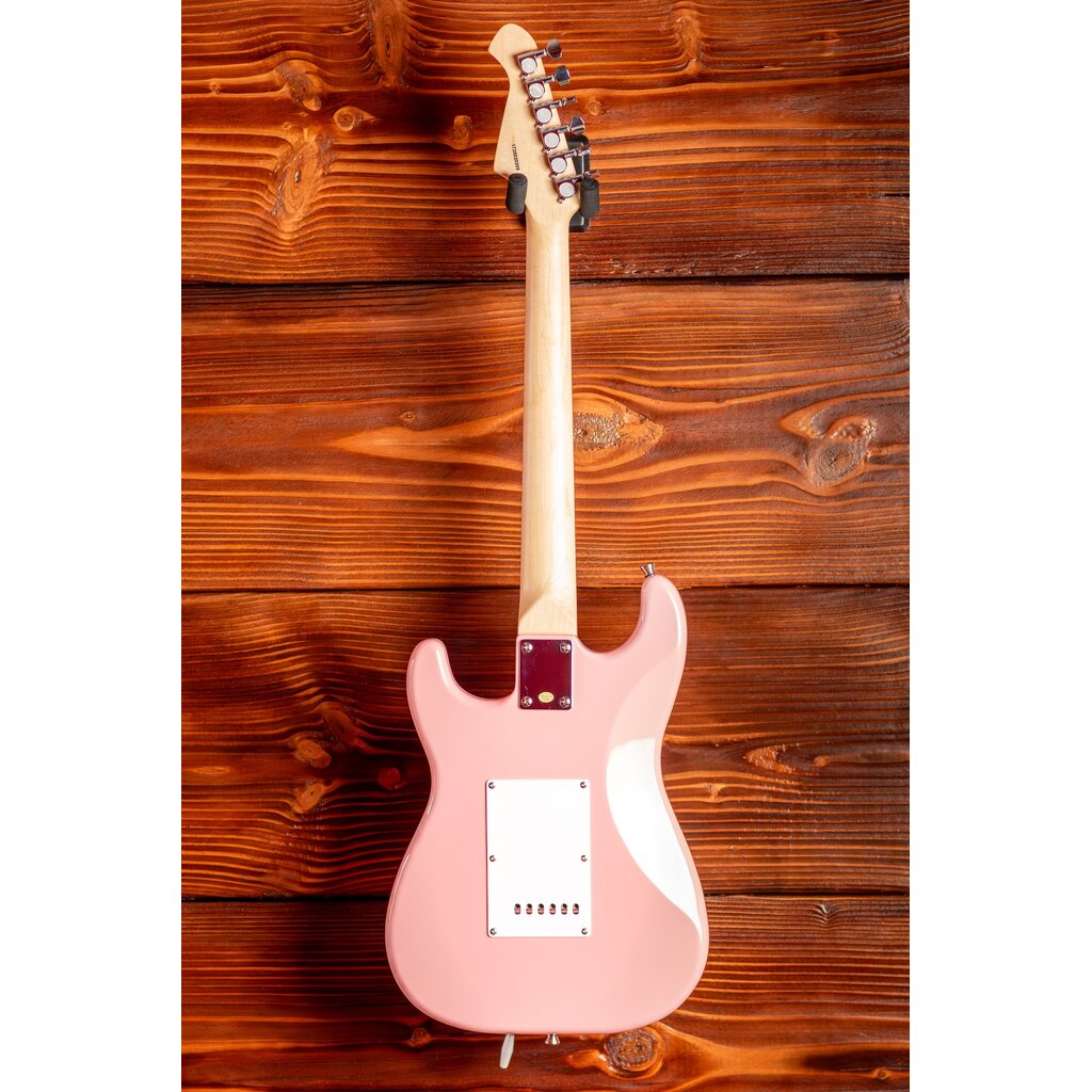 Aria Aria Pro II STG Mini 3/4 Scale Electric Guitar, Kawaii Pink