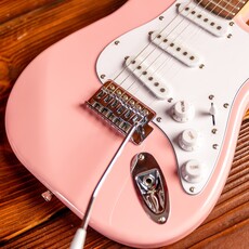 Aria Aria Pro II STG Mini 3/4 Scale Electric Guitar, Kawaii Pink