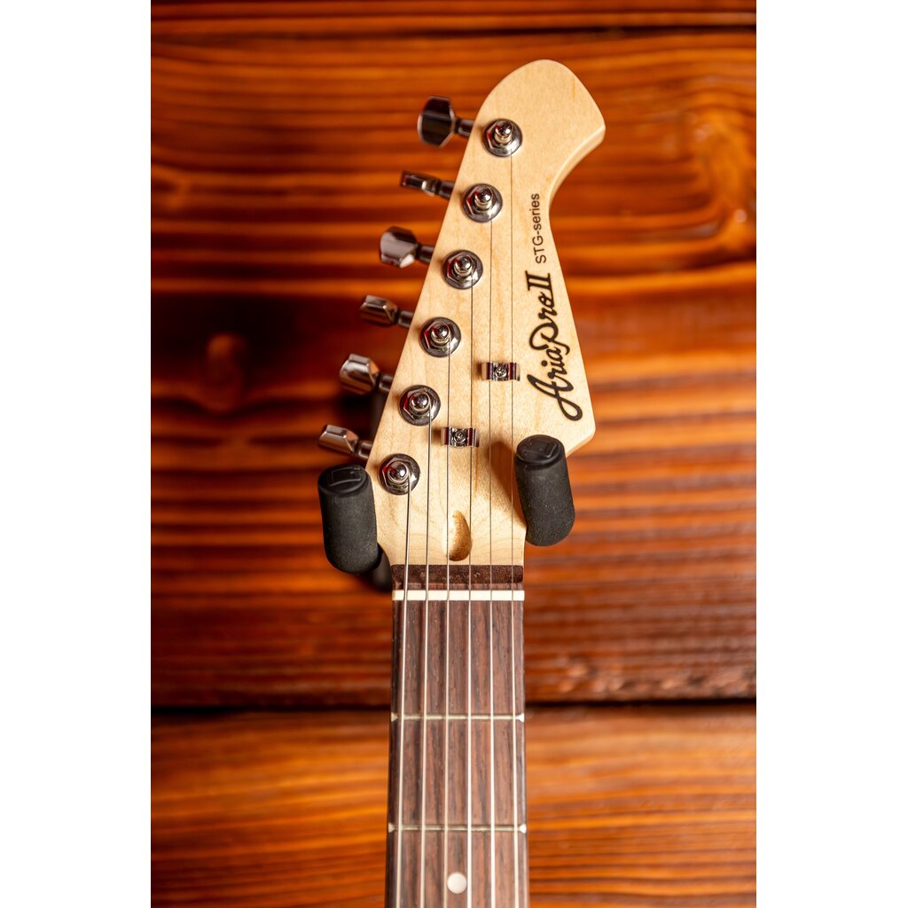 Aria Aria Pro II STG Series Electric Guitar, Sonic Blue