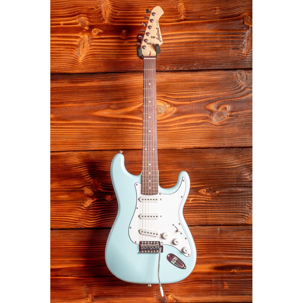 Aria Aria Pro II STG Series Electric Guitar, Sonic Blue