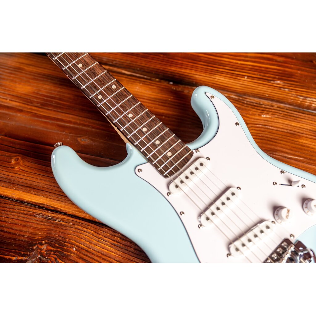 Aria Aria Pro II STG Series Electric Guitar, Sonic Blue