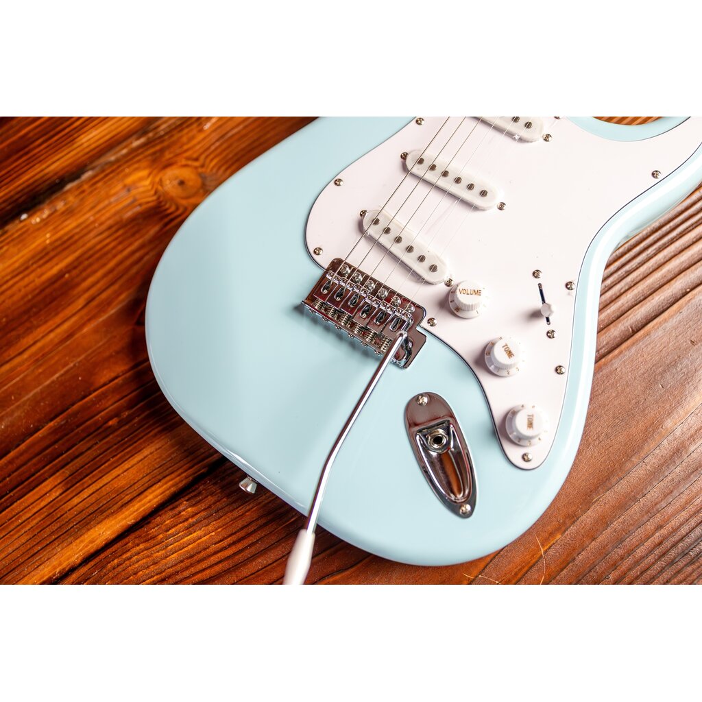 Aria Aria Pro II STG Series Electric Guitar, Sonic Blue