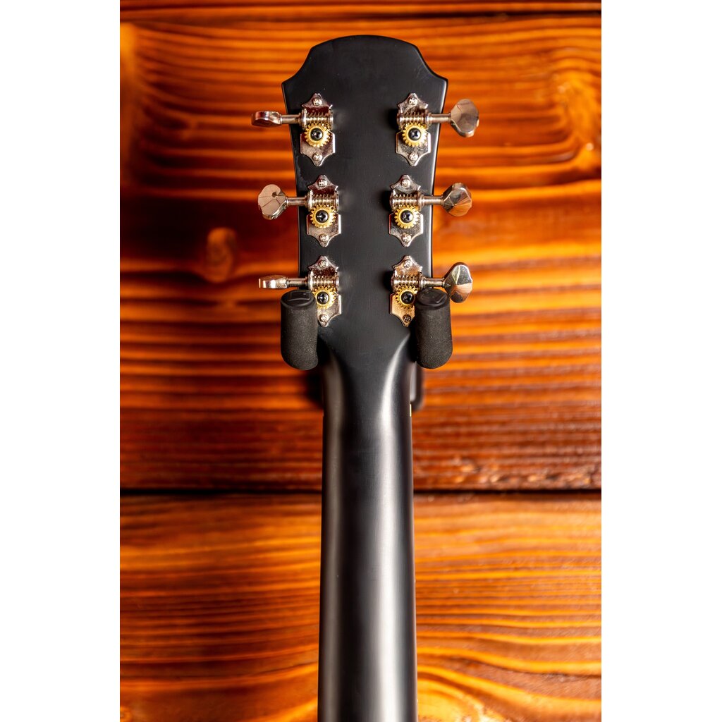 Aria Aria 151 Lil’ Aria Short-Scale Acoustic Guitar, Black