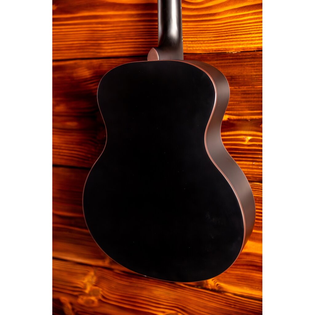 Aria Aria 151 Lil’ Aria Short-Scale Acoustic Guitar, Black