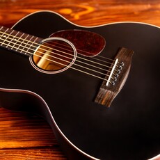 Aria Aria 151 Lil’ Aria Short-Scale Acoustic Guitar, Black