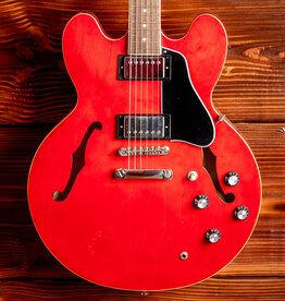 Epiphone Epiphone ES-335 Semi-Hollow Electric Guitar, Cherry (In-Store Pickup Only)