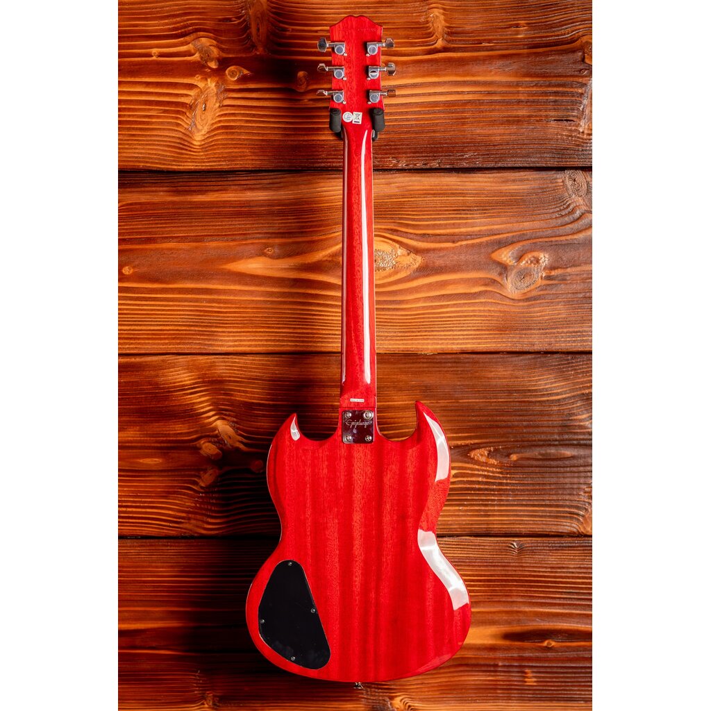 Epiphone Epiphone SG Tribute Electric Guitar, Cherry (In-Store Pickup Only)