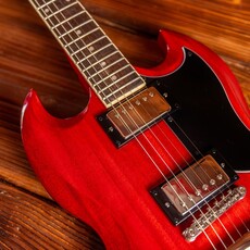 Epiphone Epiphone SG Tribute Electric Guitar, Cherry (In-Store Pickup Only)