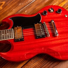 Epiphone Epiphone SG Tribute Electric Guitar, Cherry (In-Store Pickup Only)