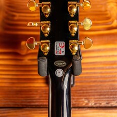 Epiphone Epiphone Les Paul Custom Left-Handed Electric Guitar, Ebony (In-Store Pickup Only)