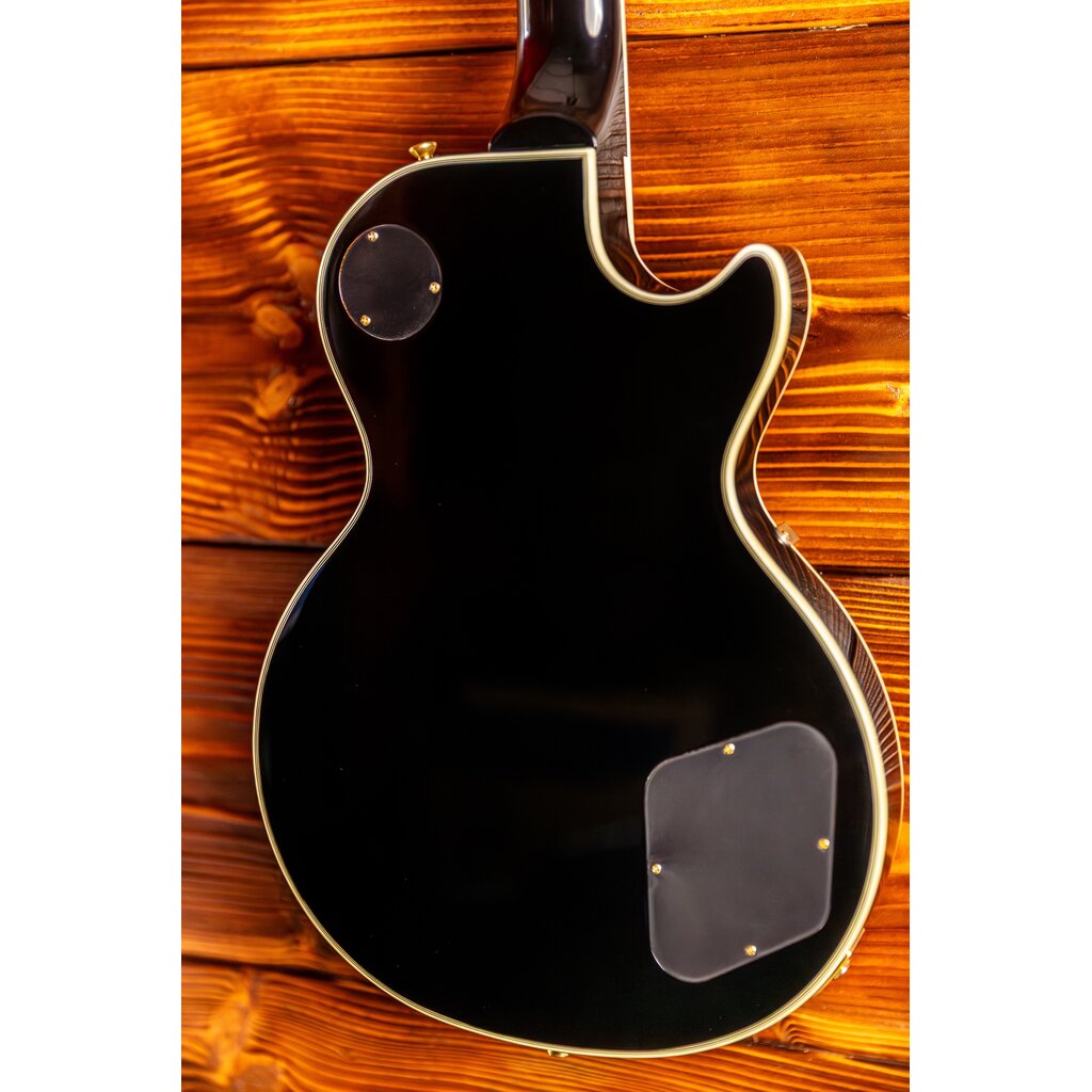 Epiphone Epiphone Les Paul Custom Left-Handed Electric Guitar, Ebony (In-Store Pickup Only)