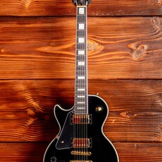 Epiphone Epiphone Les Paul Custom Left-Handed Electric Guitar, Ebony (In-Store Pickup Only)