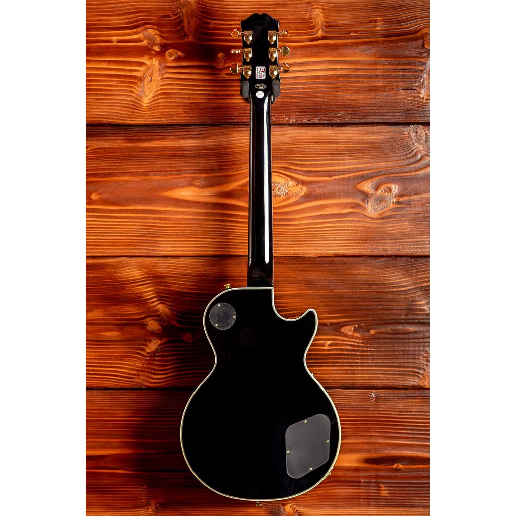 Epiphone Epiphone Les Paul Custom Left-Handed Electric Guitar, Ebony (In-Store Pickup Only)