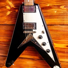 Epiphone Epiphone Flying V Electric Guitar, Ebony (In-Store Pickup Only)