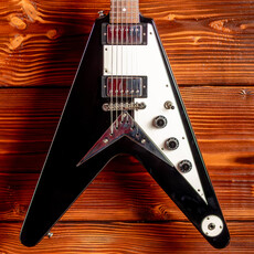 Epiphone Epiphone Flying V Electric Guitar, Ebony (In-Store Pickup Only)