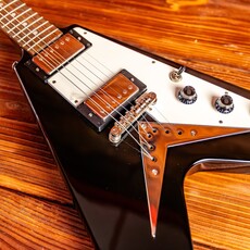 Epiphone Epiphone Flying V Electric Guitar, Ebony (In-Store Pickup Only)