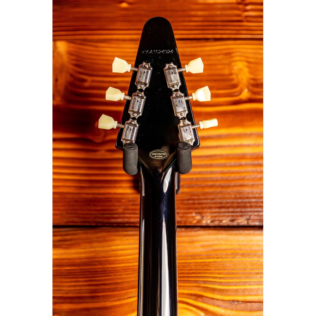 Epiphone Epiphone Flying V Electric Guitar, Ebony (In-Store Pickup Only)