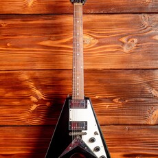 Epiphone Epiphone Flying V Electric Guitar, Ebony (In-Store Pickup Only)