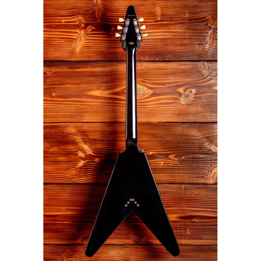 Epiphone Epiphone Flying V Electric Guitar, Ebony (In-Store Pickup Only)